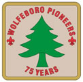 Wolfeboro Pioneers 75th Anniversary Patch